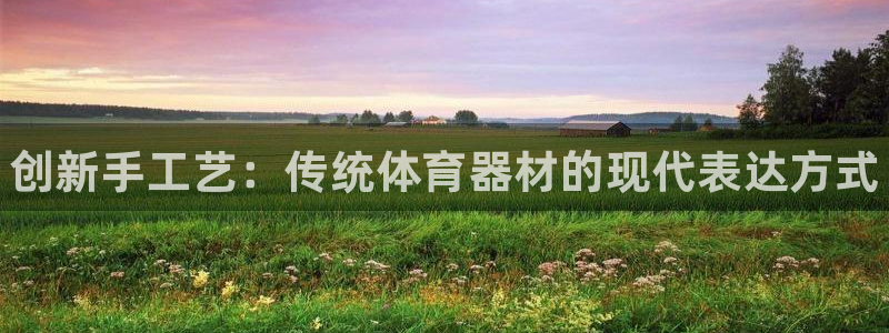 尊龙手机客户端app：创新手工艺：传统体育器材的现代表达方式